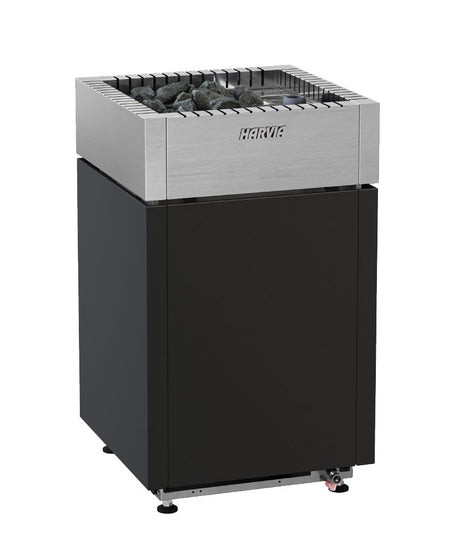 Elektriskt bastuaggregat Harvia Qube Combi QU100S 10,0 kW svart - Bastutillbehör
