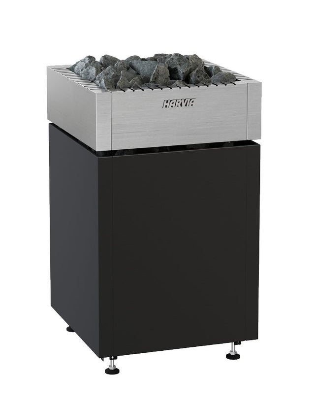 Elektriskt bastuaggregat Harvia Qube QU90E 9,0 kW svart - Bastutillbehör