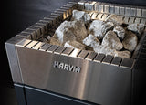 Elektriskt bastuaggregat Harvia Qube QU90E 9,0 kW svart - Bastutillbehör