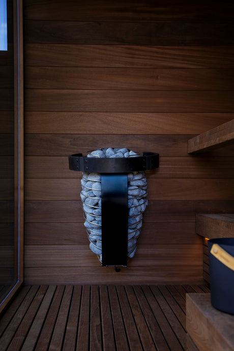 Harvia Spirit SP90FC 9,0KW Svart WIFI - Bastutillbehör