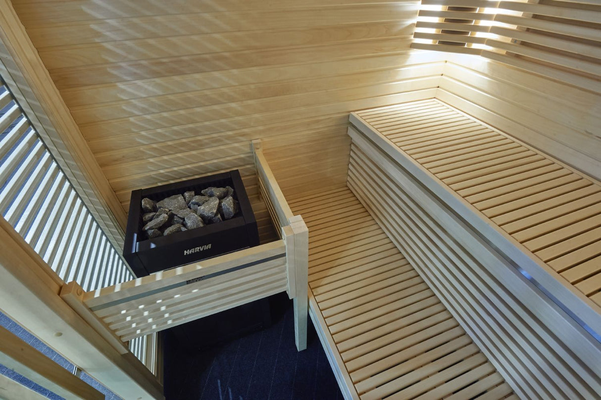 Elektriskt bastuaggregat Harvia Virta HL90 9,0 kW svart - Bastutillbehör