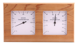 Bastutermometer hygrometer kvadrat ceder - Bastutillbehör