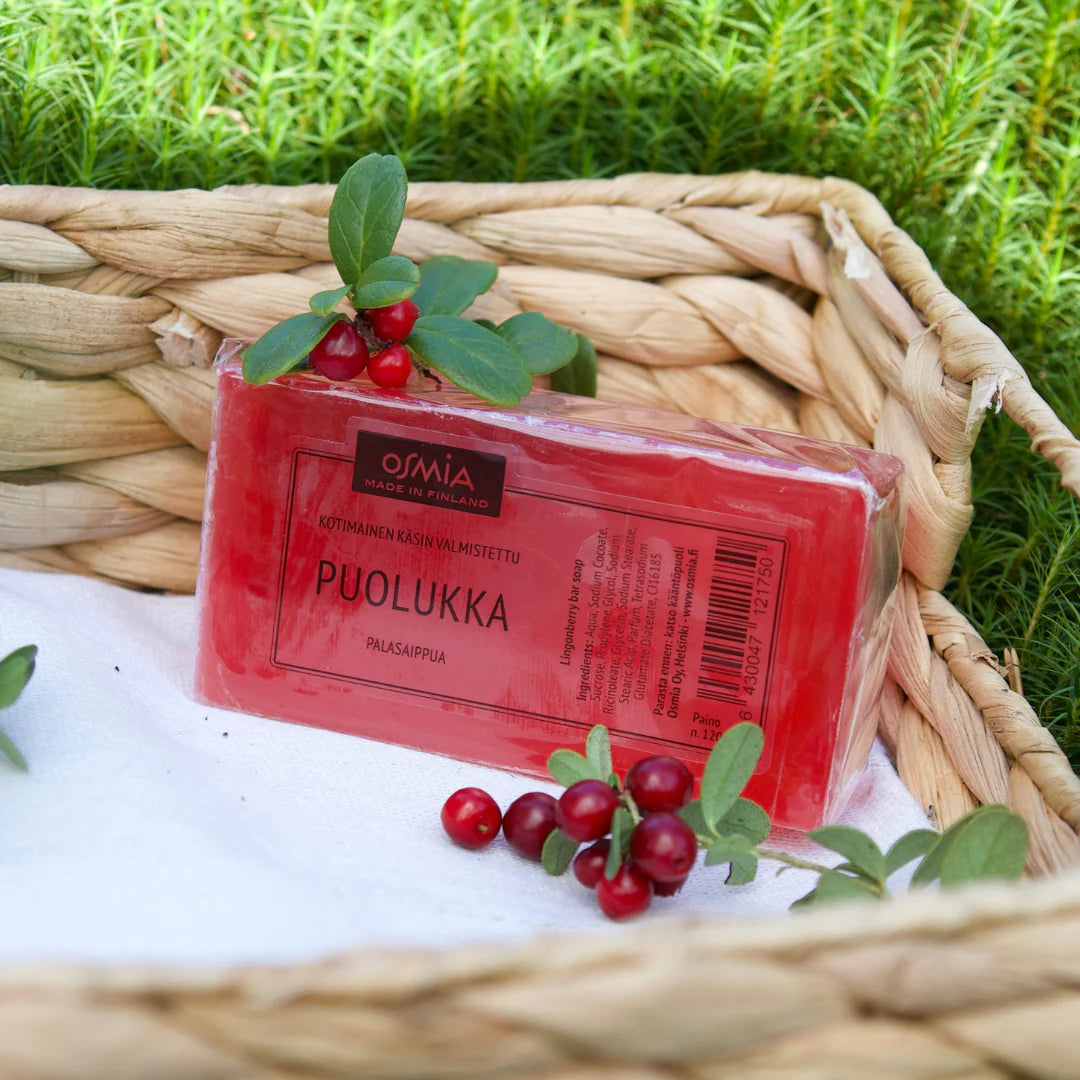 Handgjord tvål lingon - Bastutillbehör