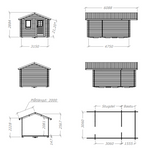 Bastupaket Bockön 15 kvm & Harvia 20 Pro