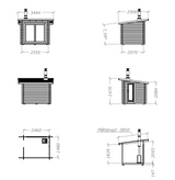 Bastupaket Stor-Klössand Funkis 5 kvm & Harvia 20 Pro