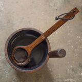 Bastustäva värmebehandlad bambu mörk - Rento - Bastutillbehör