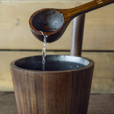 Bastustäva värmebehandlad bambu mörk - Rento - Bastutillbehör