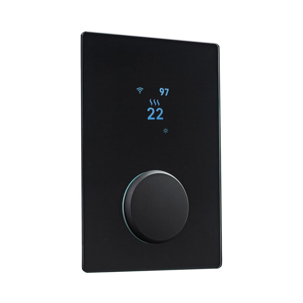 IKI UKU Glass Black styrenhet Wi-Fi upp till 18 kw