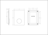 IKI UKU Glass Black styrenhet Wi-Fi upp till 18 kw
