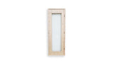 Sorseledörren bastudörr furu med stort glas 7x19 4180 - Bastutillbehör