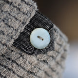 Bastukilt Randig Naturfärgad Herr/Dam 70 cm, Frotté - Bastutillbehör