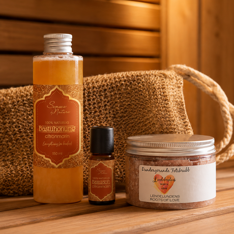 Bastupaket Deluxe, Citronmarin - Bastutillbehör