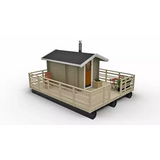 Bastuflotte 6m + Bastu 6,5m2