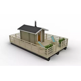 Bastuflotte 8m + Bastu 6,5m2