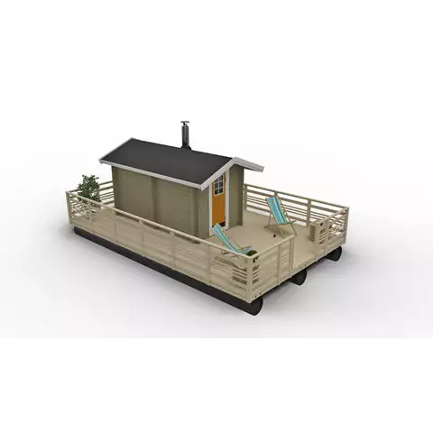 Bastuflotte 8m + Bastu 8m2